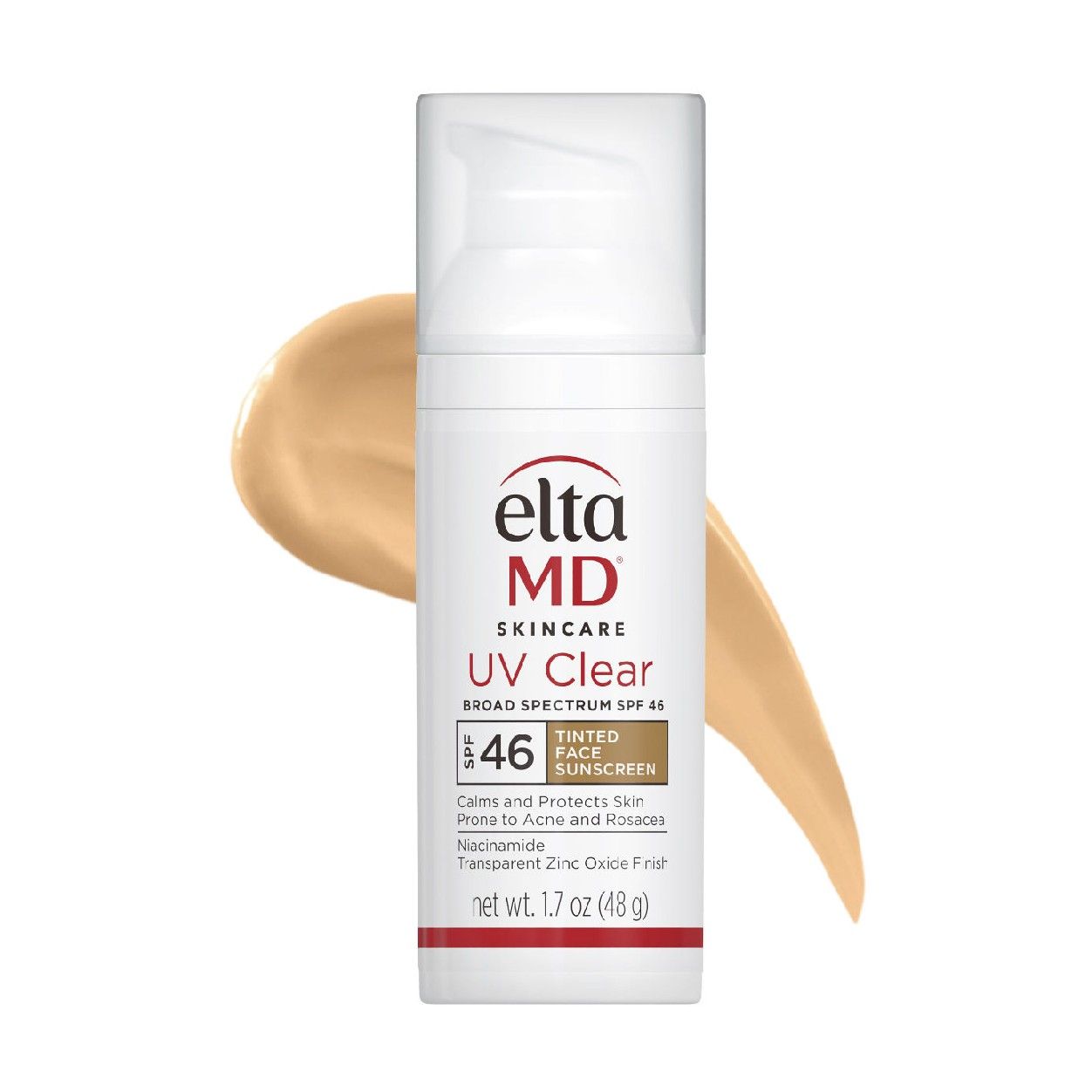 EltaMD UV Clear Tinted Broad-Spectrum Facial Sunscreen SPF 46 — ضدآفتاب | بررسی و راهنمای لیلی‌ورا