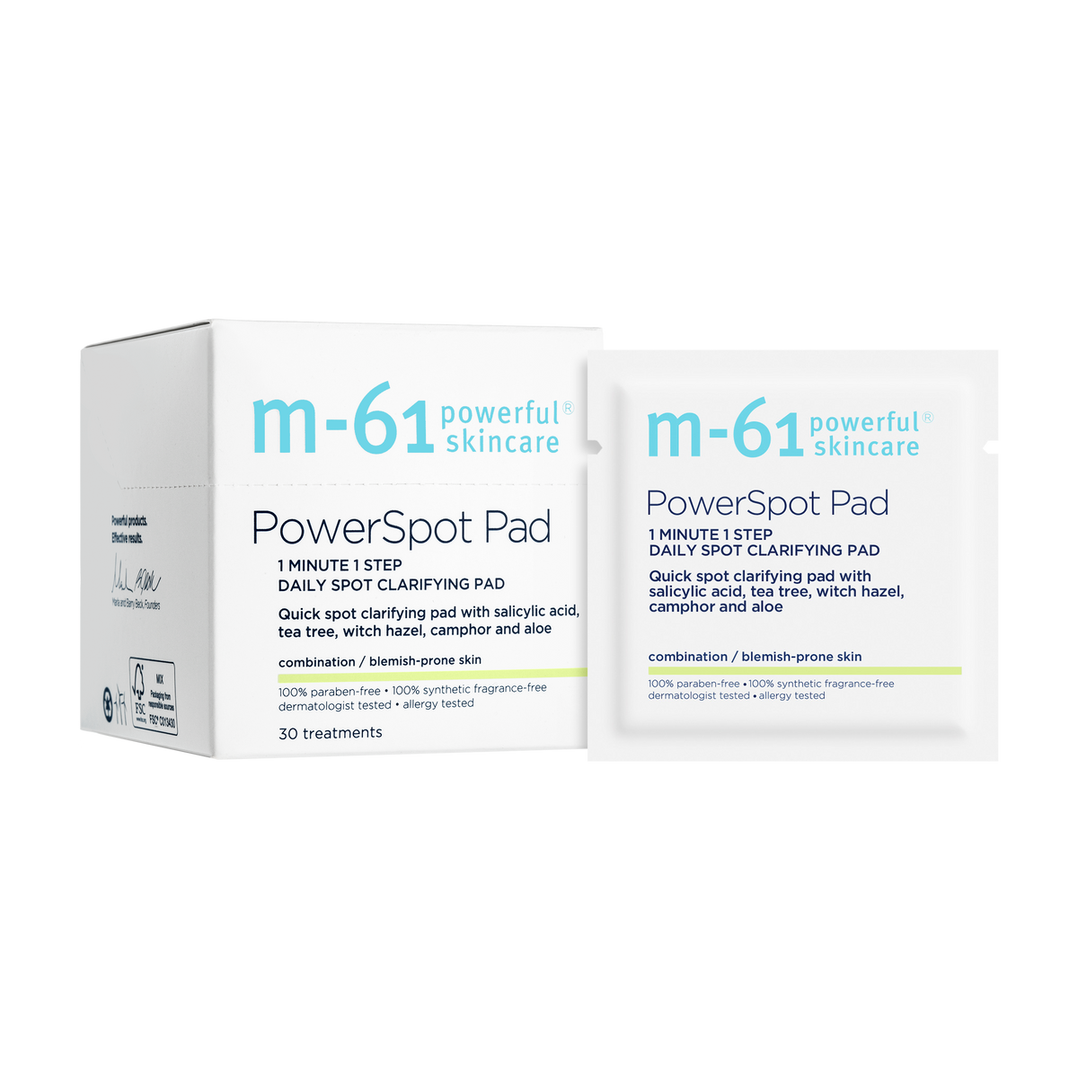 M-61 PowerSpot Pad — مراقبت پوست | بررسی و راهنمای لیلی‌ورا